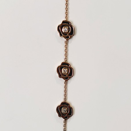 Bracelet femme 3 roses Touche du Bois